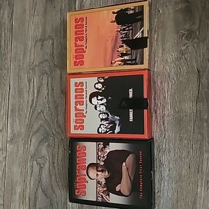 The Sopranos season 1,2 & 3 dvd